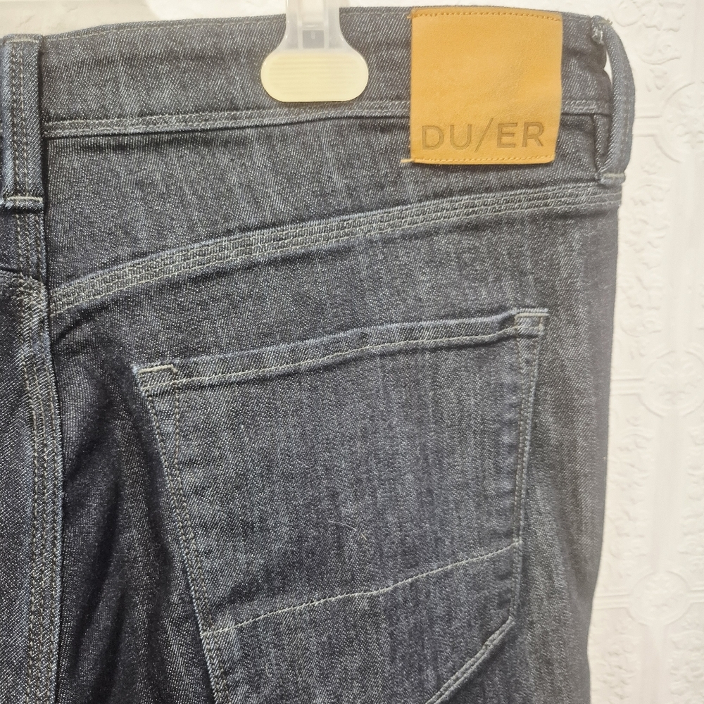 Slim Fit Men's Dark Indigo Jeans - Picture 4 of 7
